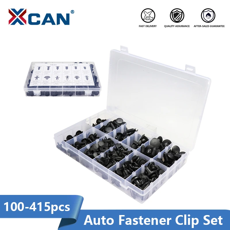 

Пластиковые заклепки XCAN 100/240/280/281/292/350/415 шт.