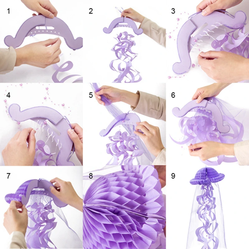 Liviorap русалка вечерние украшения Висячие медузы маленькая Русалка товары для дня