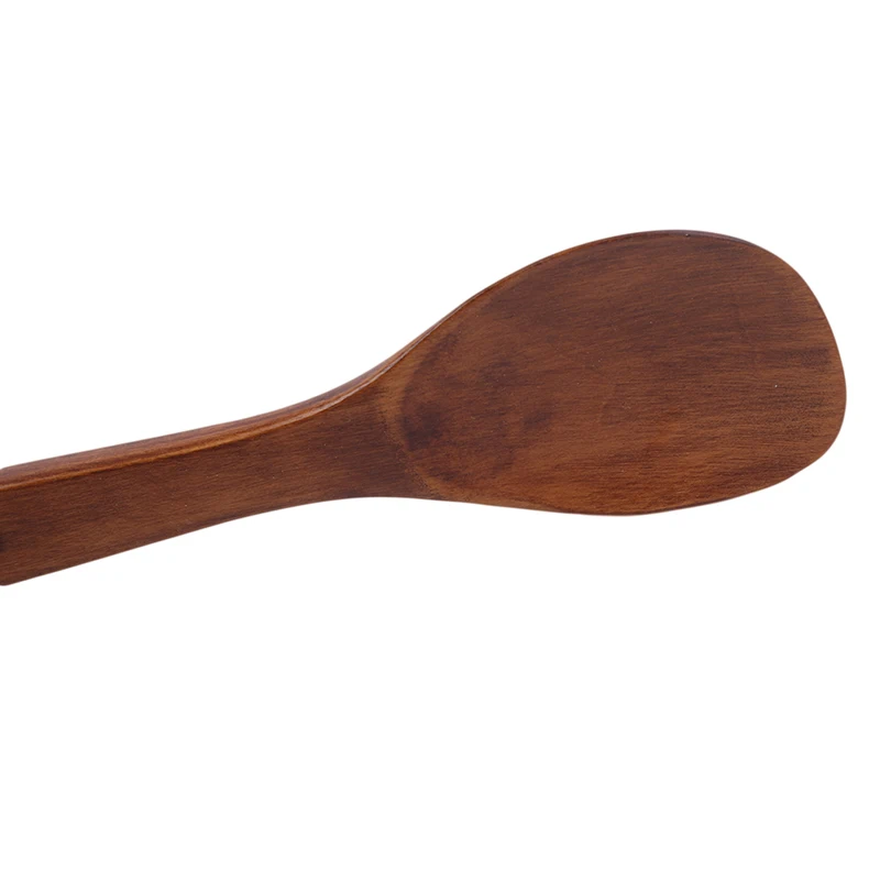 Кухонная Тернер шпатель рисовая ложка Длинная Деревянная Лопатка лопатка для