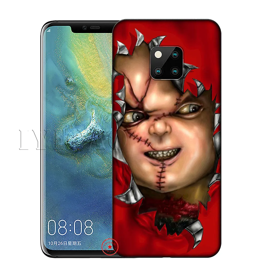 Chucky Cool Silicone Soft Case for Huawei Nova Smart 5 5T 5i 4E 4 3i 3 2i 2 Lite Mate 30 20 10 Pro |