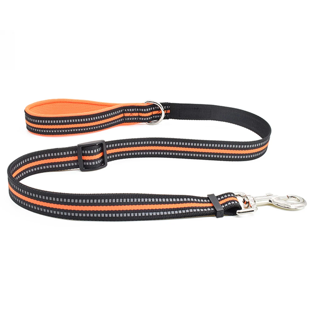 leash orange Hoomall Pet ошейники для собак светодиодный подвесной ошейник с красочными светодиодный свет, с круглой горловиной, для собаки кошки, Декор Аксессуары для ошейника питомца 1 шт - Цвет: leash orange
