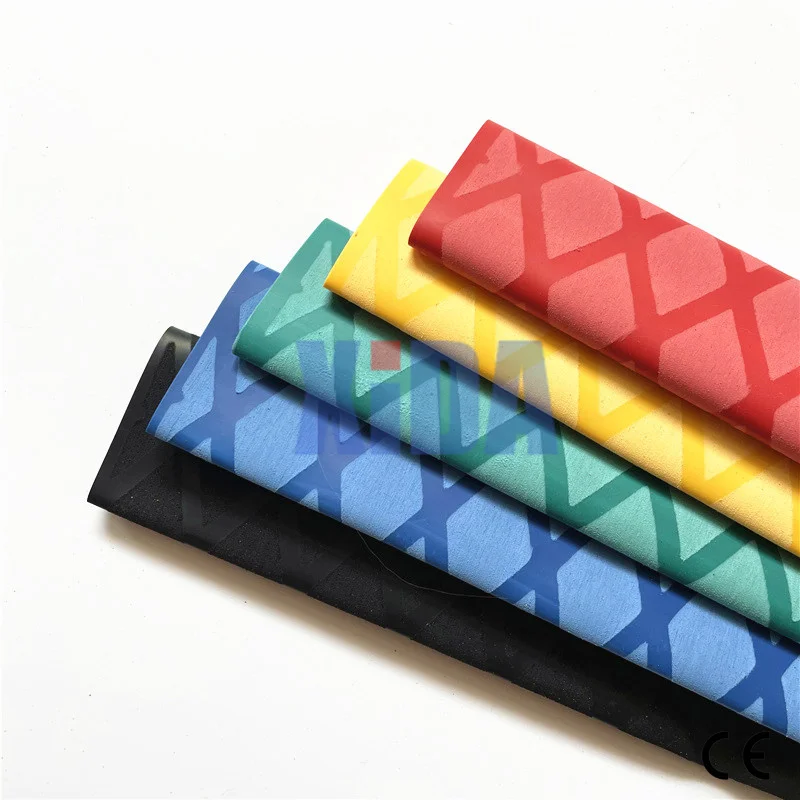 Противоскользящая термоусадочная трубка для обертывания проводов удочки сделай