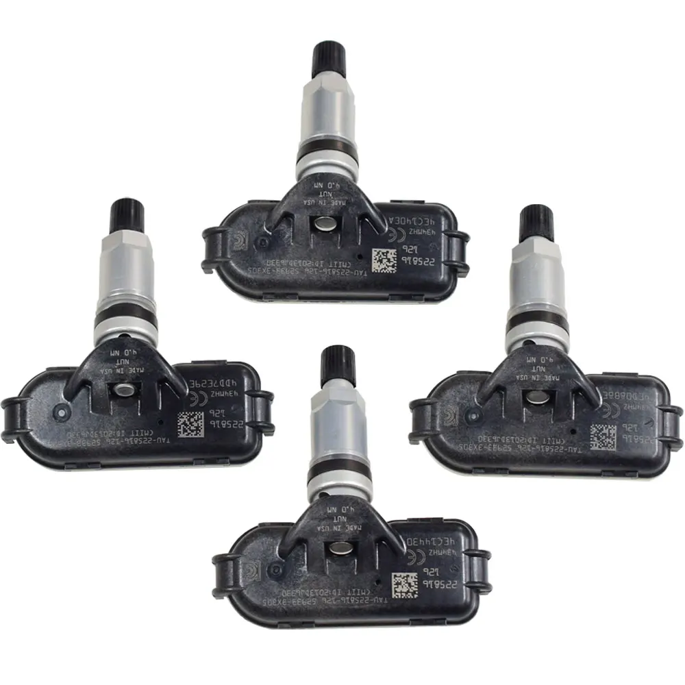 4 шт. 434 МГц датчик контроля давления в шинах TPMS для Hyundai Elantra HD MD Kia 52933-3X305 529333X305