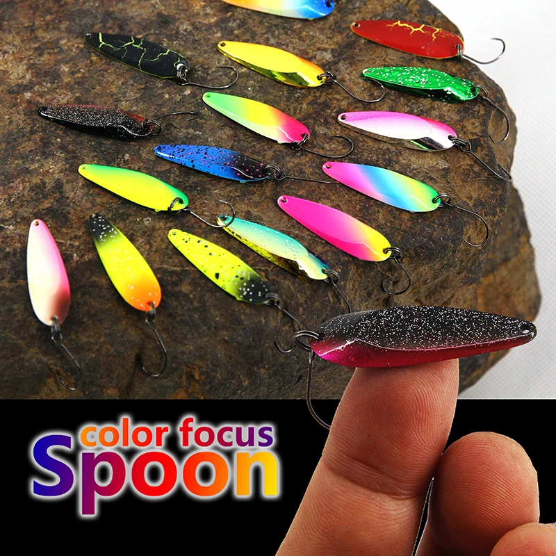 1 шт. рыболовная приманка ложка 2 5 г | Спорт и развлечения