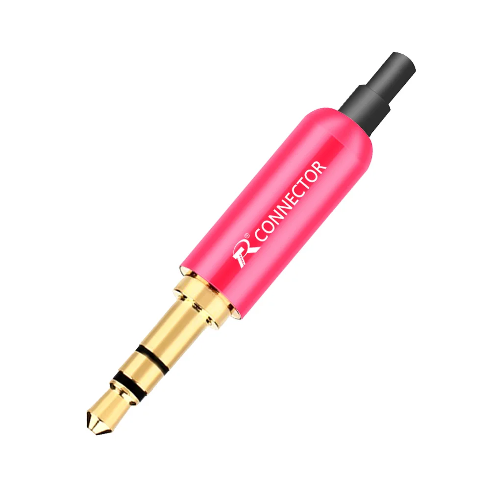 10 шт. алюминиевые штекеры для наушников 3 5 мм|connectors gold|connector 3connector 3.5mm |