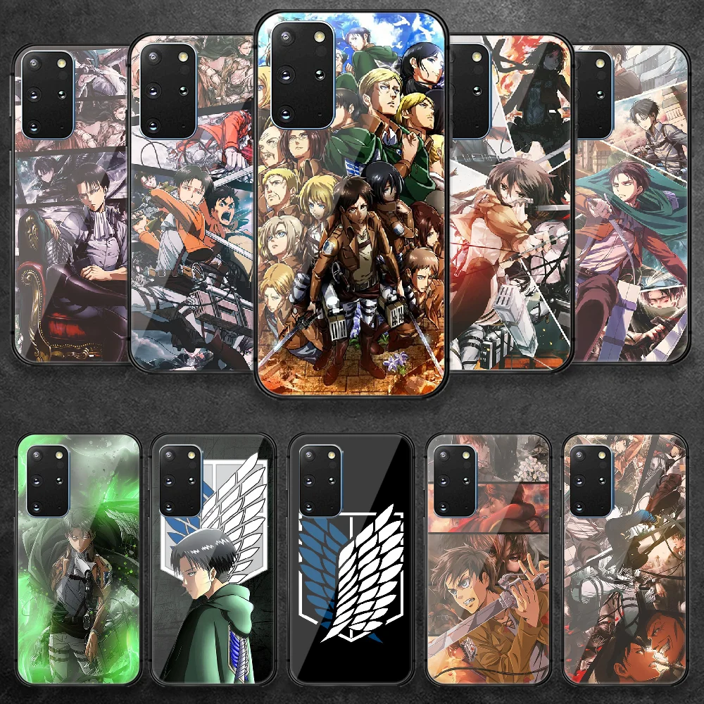 

Attack On Titan Anime Tempered Glass Phone Case Cover For Samsung Galaxy Note S 8 9 10 20 21 E Plus Ultra M 31 51 FE Tpu Fashion