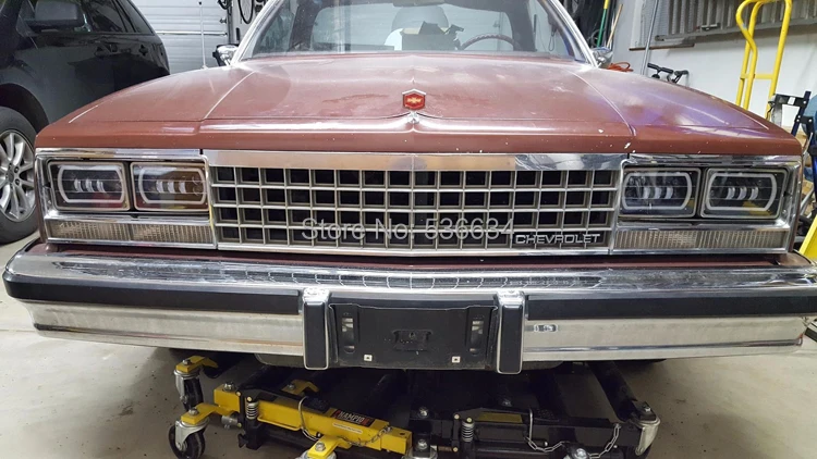 4 шт. (4x6) 5 дюймовый прочный квадратный светодиодный рабочий светильник дальнего и