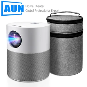 AUN ET40 LED Projector Full HD 1080P Android 9 Beamer Movie MINI Projector 4k Decoding Video Project in Pakistan