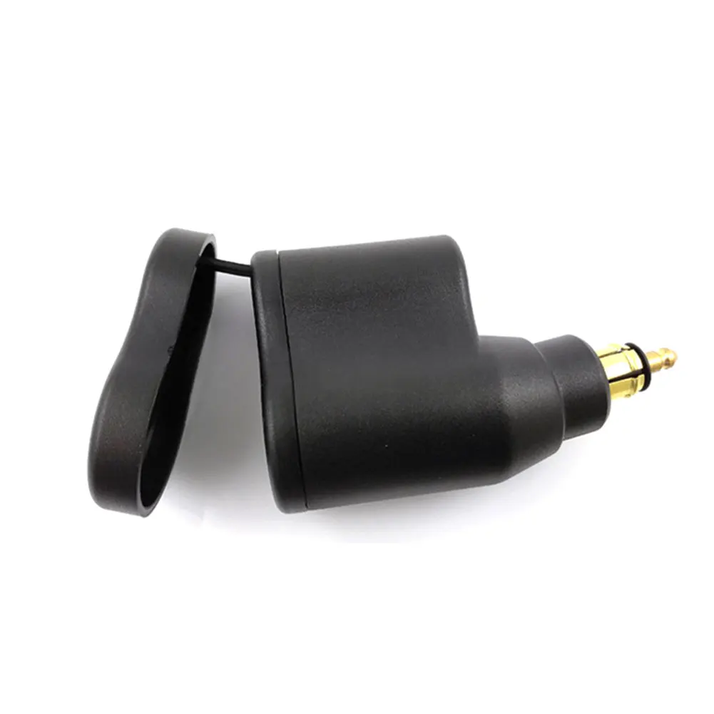 Адаптер для мотоцикла USB Зарядное устройство Dual Мощность usb Зарядное устройство гнездо для автомобильного прикуривателя для большинства 12-24V транспортных средств