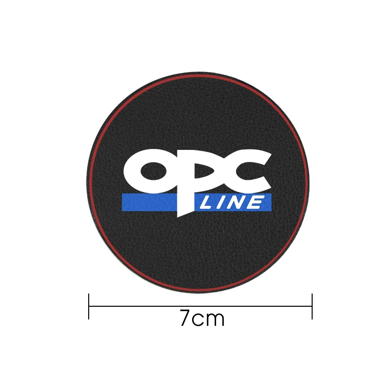 1 шт. автомобильный подстаканник кожаный коврик для подстаканника Opel OPC Astra H G J