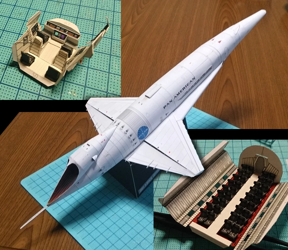 Военная Модель 47 см космический корабль Orion III DIY 3D модель бумажной карты