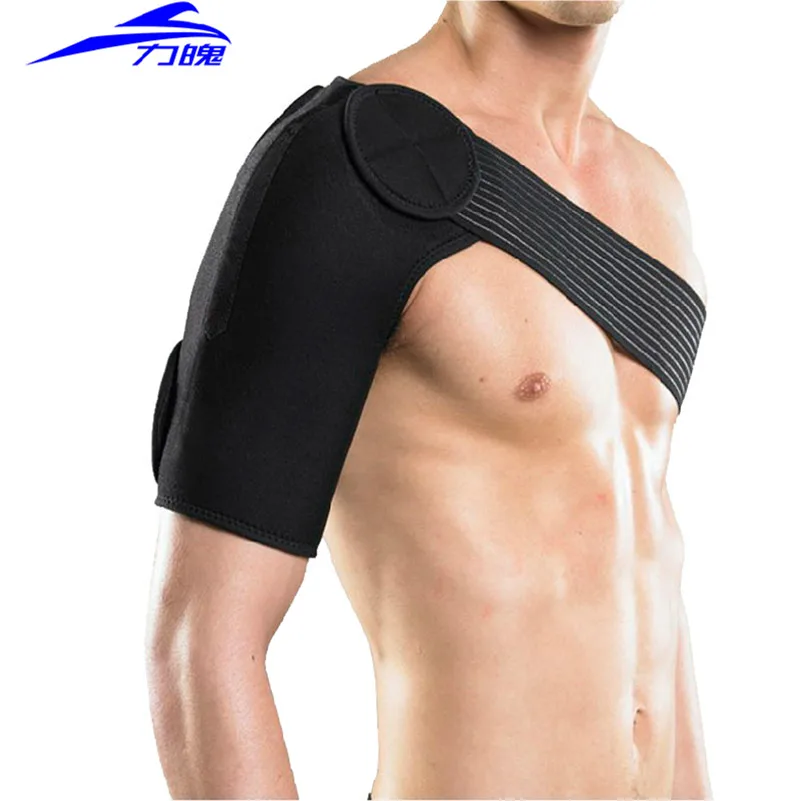 Высококачественный плечевой бандаж защита для занятий спортом в тренажерном