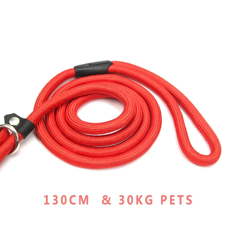 Nylon Dog Leash For Small Large Dogs Led Leashes Pets Walking Training Harness Collar Strap Belt Pet Supplies 30kg 130CM | Дом и сад