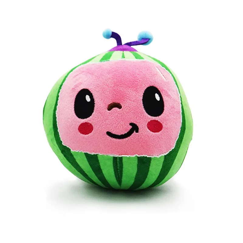 Плюшевые игрушки Cocomelon JJ Famliy 15 33 см мягкие плюшевые в виде фруктов сидстер бортер
