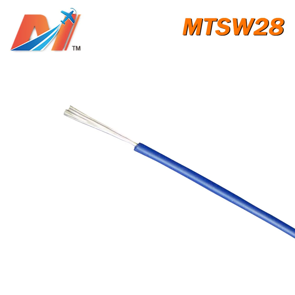 Maytech распродажа (1 метр) кремниевый провод питания AWG28 синий цвет|Силовая