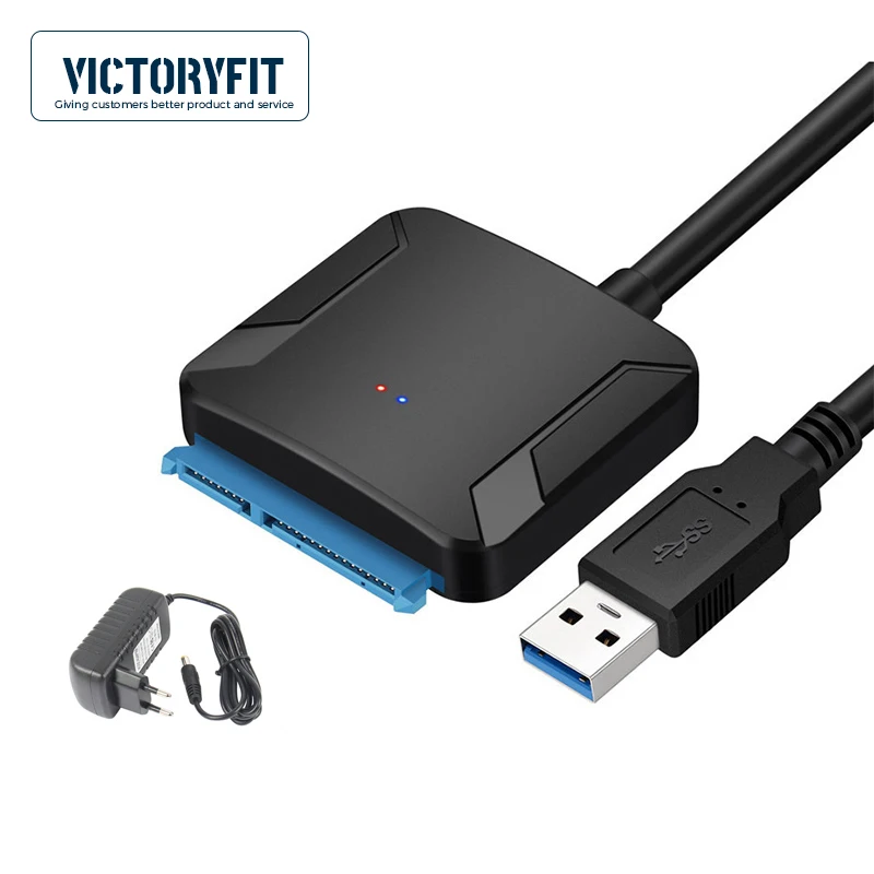

Адаптер 7 + 15 22 Pin SATA-USB 3,0, для жесткого диска 3,5 дюйма и 2,5 HDD или SSD, с вилкой 12 В 2 А, дополнительная версия для ЕС/США/Великобритании/Австралии 4