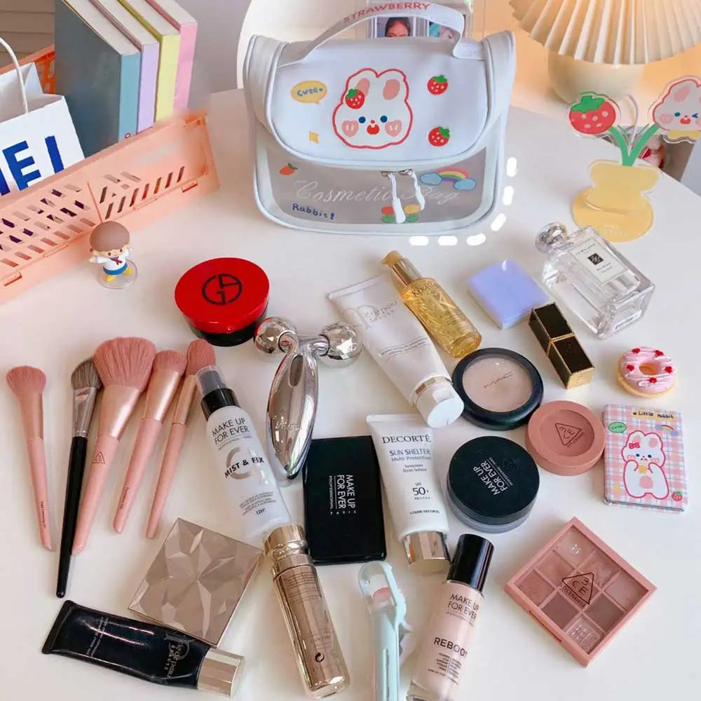 Сумка для хранения W &amp G вместительная косметичка Женская портативная