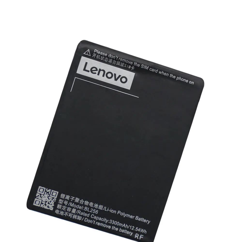 

Lenovo BL256 Original Battery for Lenovo Lemon K4 Note K4note / Vibe X3 Lite K51c78 A7010 3300mAh Capacity batteria AKKU