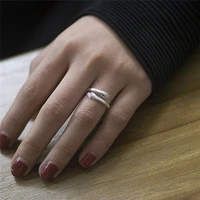 vintage palm hug opening resizable ring jewelry for women men unisex hip hop personality biker party club finger ring gift