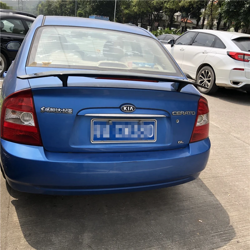 Спойлер для Kia CERATO 2014 2018 TF спойлер из АБС материала заднее крыло автомобиля