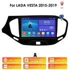 Автомагнитола 2 DIN, Android 10, мультимедийный плеер с ИИ-управлением для LADA Vesta 2015-2019, GPS, автомагнитола, Wi-Fi, 4G, BT, без DVD