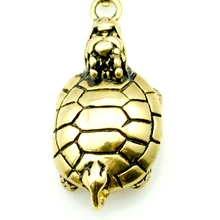Ожерелье с подвеской в виде черепахи из нержавеющей стали