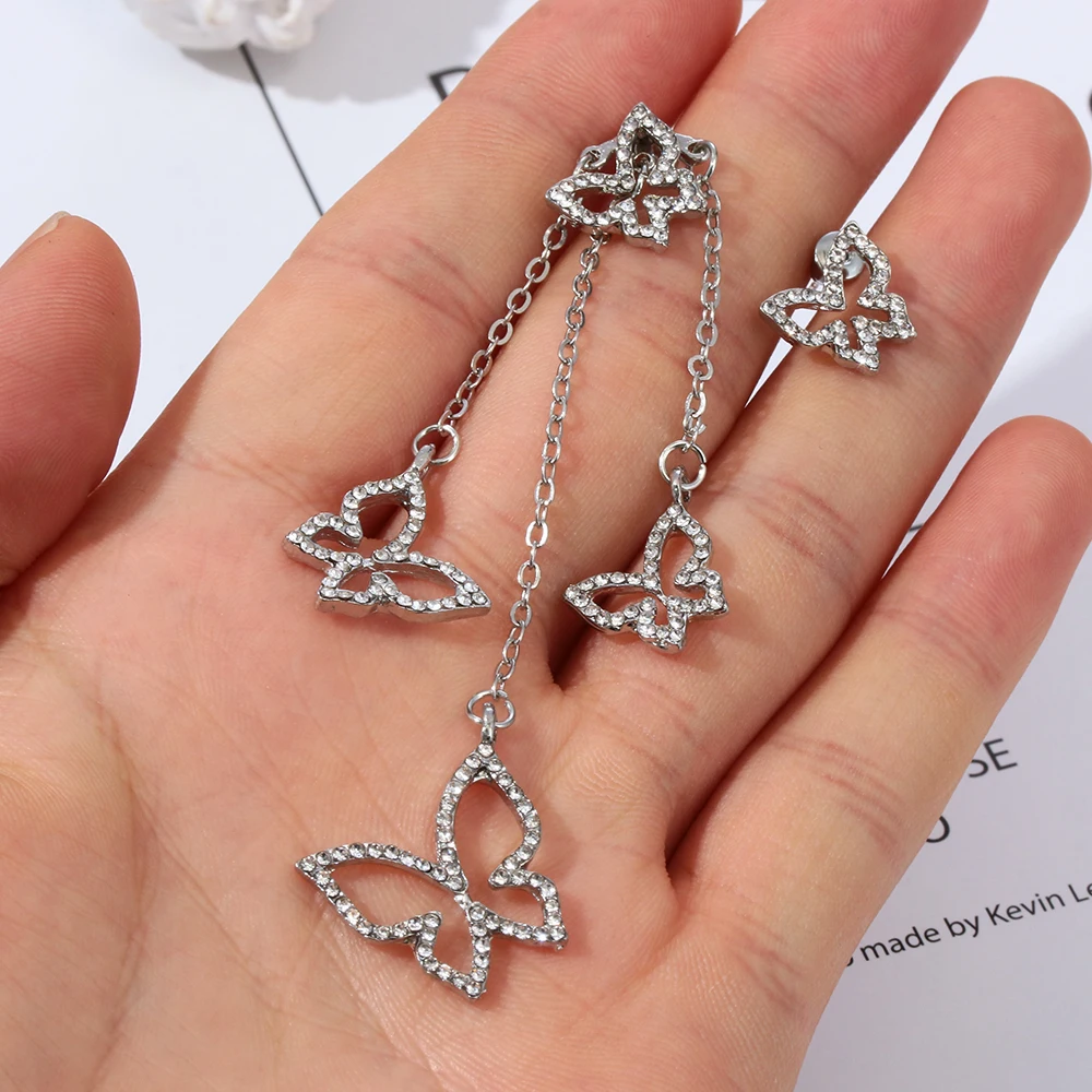 Женские Геометрические серьги Orecchini корейские кисточки с полым сердцем