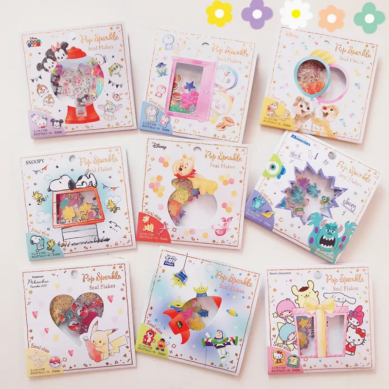 96 детской креативной милой мультяшной мелодии флэш-наклейки Скрапбукинг