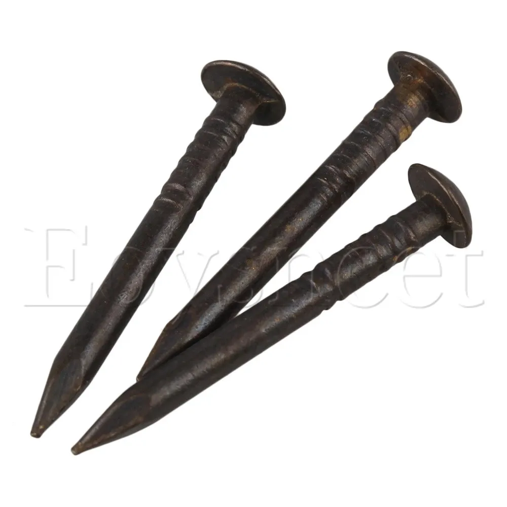 2 2x0 см круглая головка античная Чистая медь древесина винтовой гвоздь набор из 50