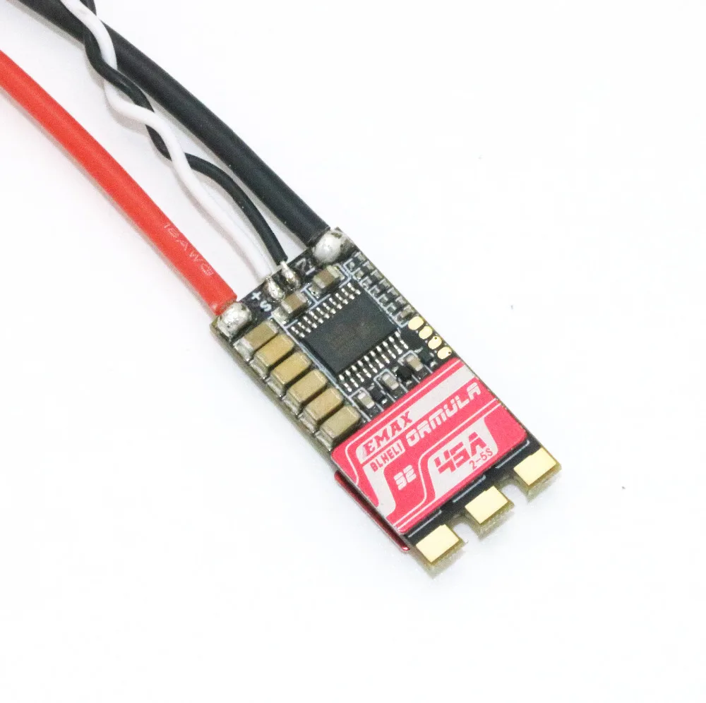 4 шт./лот Emax Formula 45A Blheli_32 2-5S бесщеточный ESC для радиоуправляемого квадрокоптера
