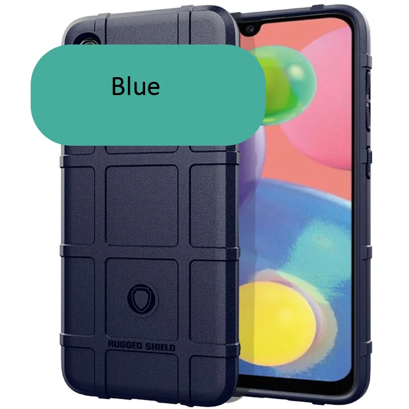 Blue Прочный защитный чехол для samsung Galaxy A50 A30 A20 A40 A10 A70 A70S защитный чехол повышенной прочности защита от падения для M40 M30 M20 M10S M10 - Цвет: Blue