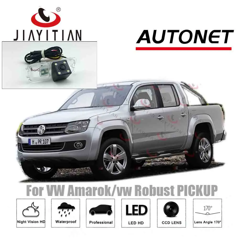 

JIAYITIAN Rear View Camera For VW Amarok/vw Robust PICKUP 2010~2018/Reverse Camera/CCD/Night Vision/License Plate camera