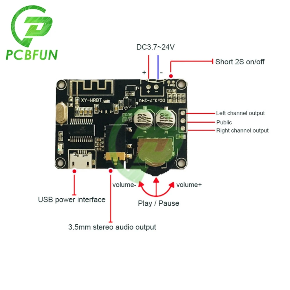 Плата аудио-ресивера для Mp3 декодер не допускающий потерь плата беспроводного