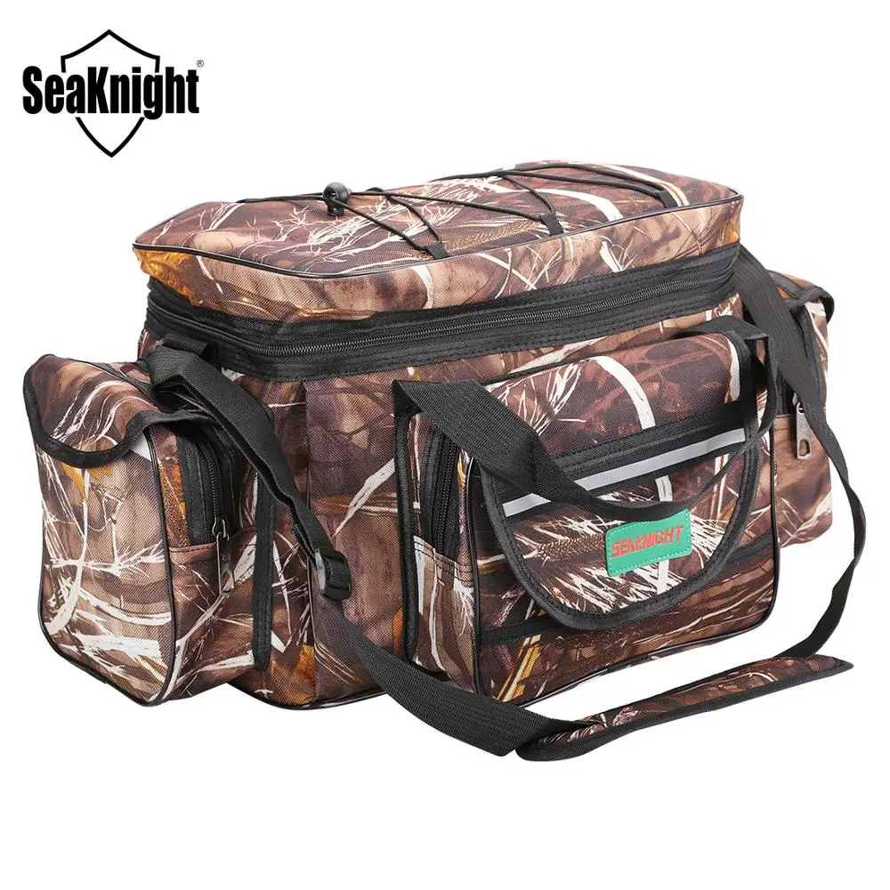 SeaKnight SK003 сумка для рыбалки чехол катушки Многофункциональный рюкзак 50 см * 27