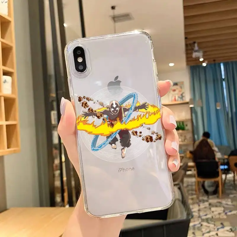 Чехол Aang Appa Momo Avatar для iPhone 11 12 Mini 13 Pro XS Max X 8 7 6s Plus 5 SE XR прозрачный чехол | Мобильные