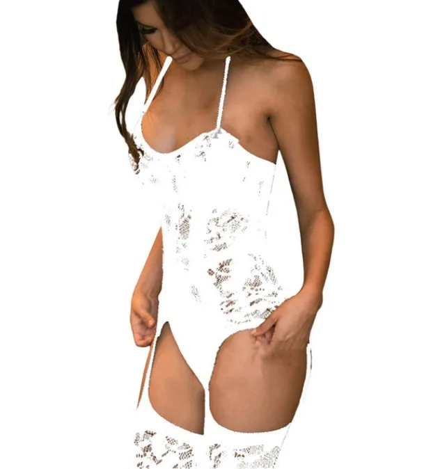 Женское сексуальное нижнее белье нейлоновые чулки Чулки с поясом сетчатые