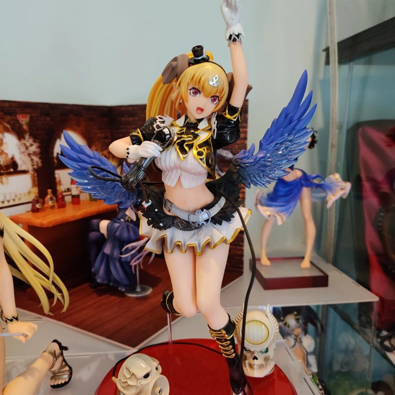 25 см семь смертных грехов Люцифер МАОУ мокушироку Неокрашенная фигурка из смолы