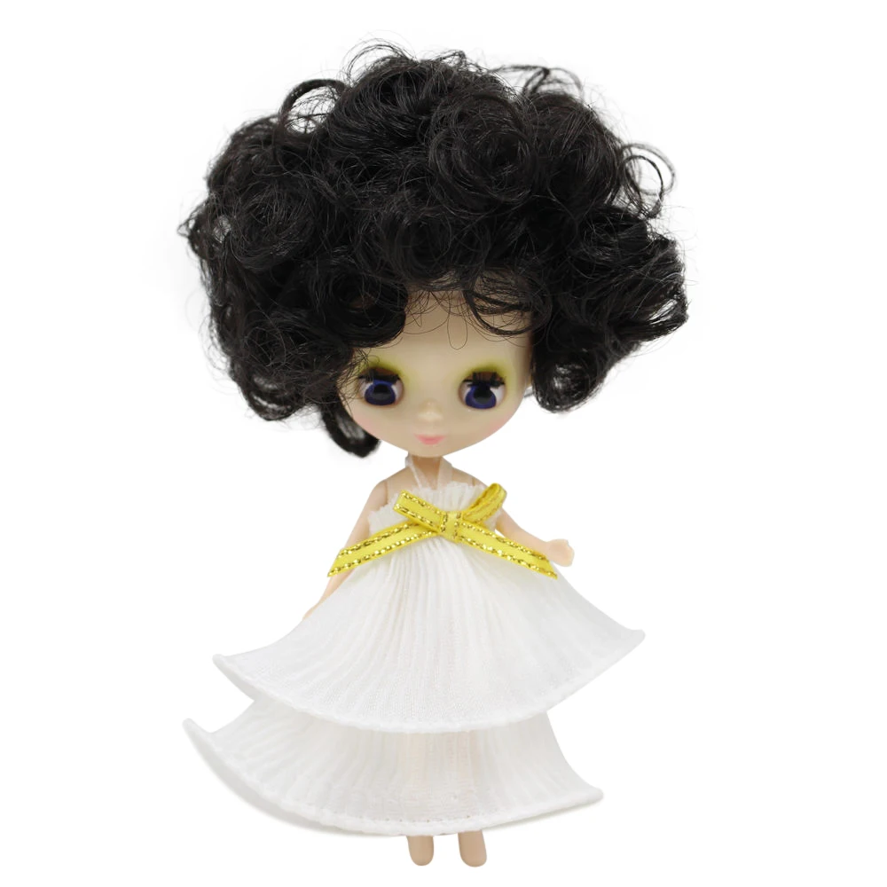 Кукла Blyth ICY DBS с черными вьющимися волосами высота 10 см BJD|Куклы| |