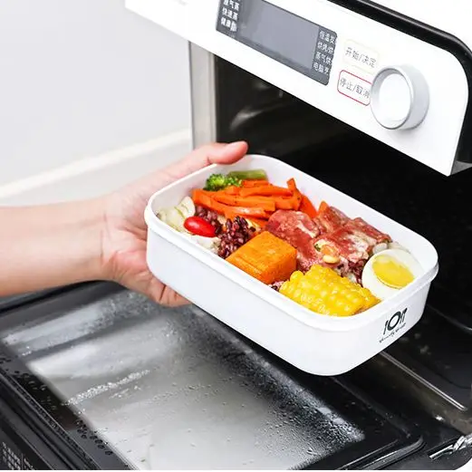 

Food storage box Kitchen storage organizer Refrigerator storage box Microwaveable lunch Kitchen accessoriesbox Food Container