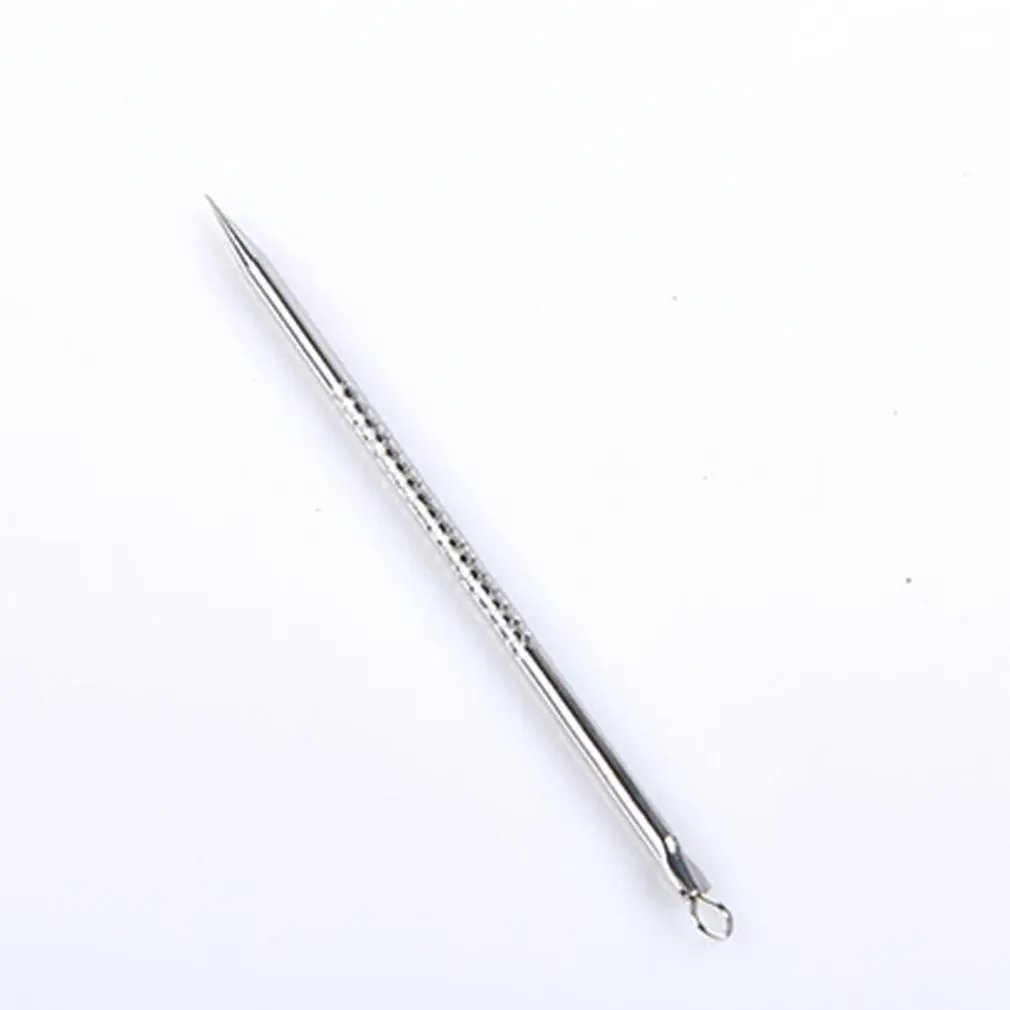 

Hot Sale 4Pcs/Set Stainless Steel Blackhead Remover Needles Acne Blemish Pimple Remover Tool Spoon Face Skin Care Beauty Tools