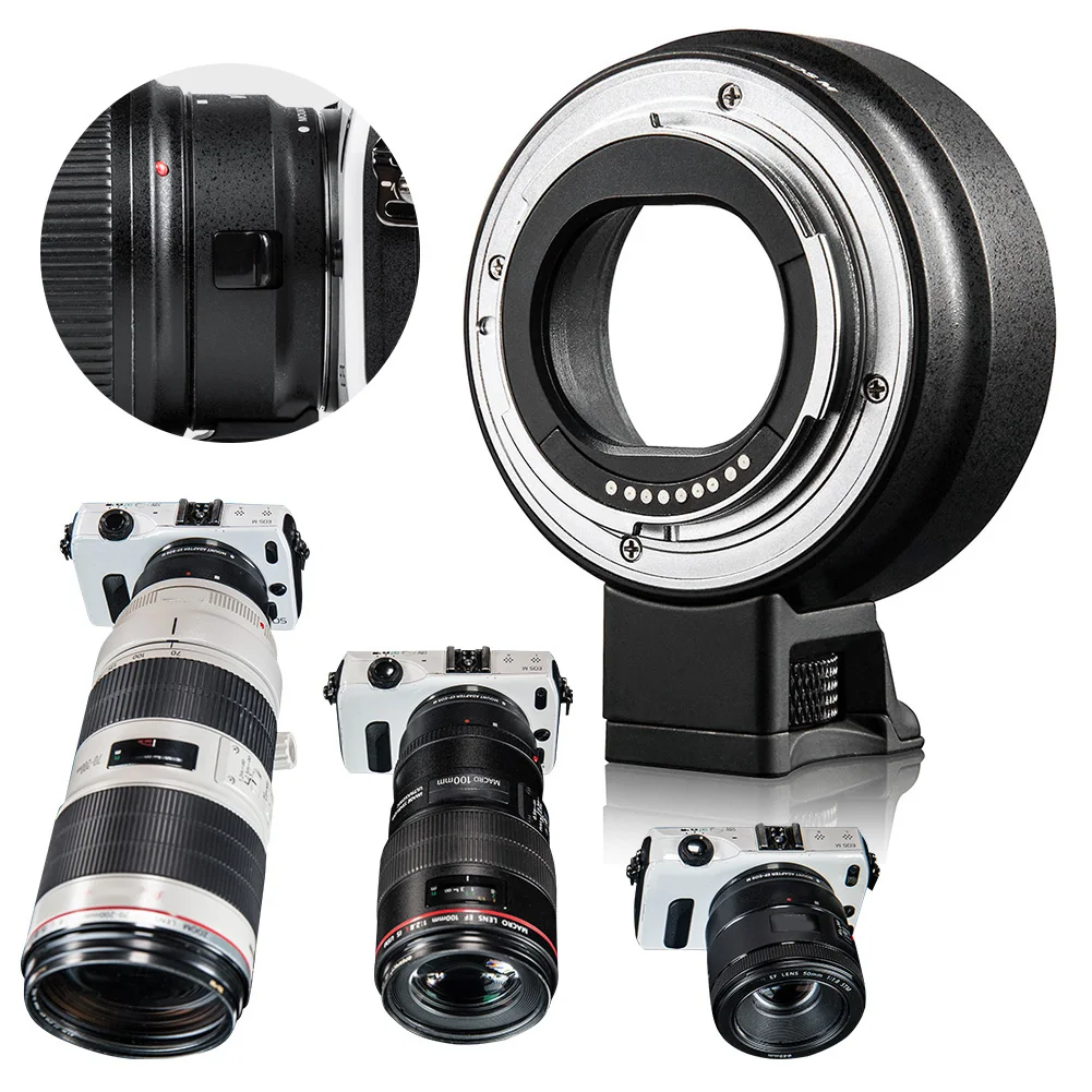 Адаптер Viltrox для объектива с зеркальной камерой Canon EF | Электроника