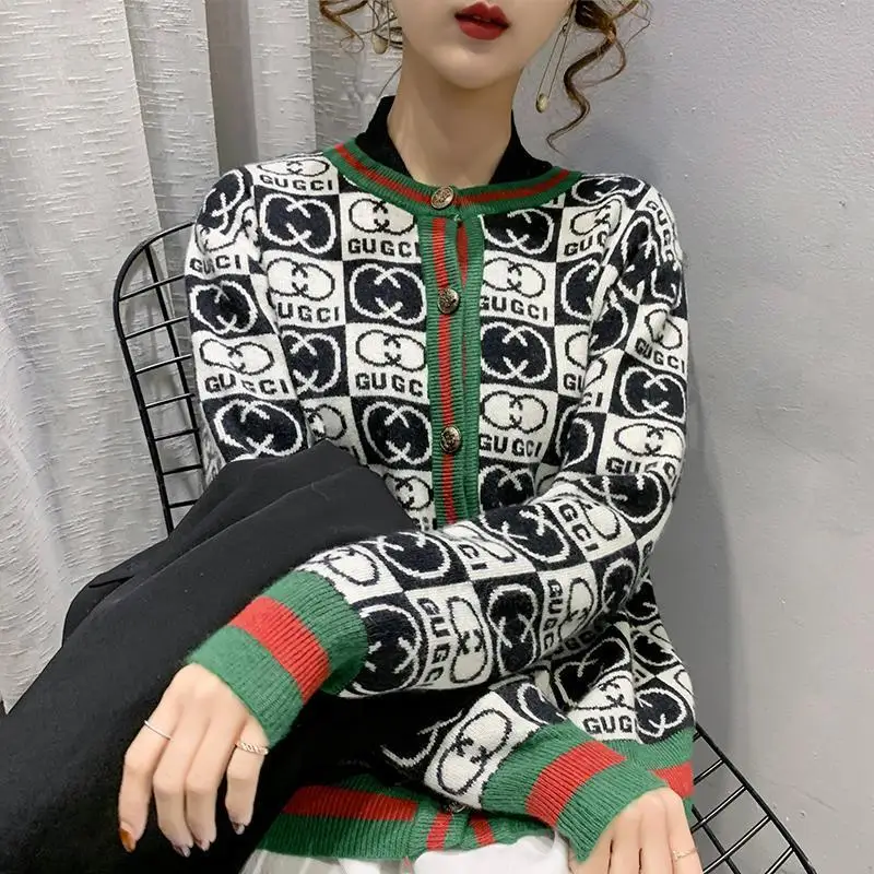 

Primavera De Malha Cardigan E Outono Moda Top Sleeve Style Sleeve Length(cm) Collar Solo Jaqueta Feminine Decoration Thickness
