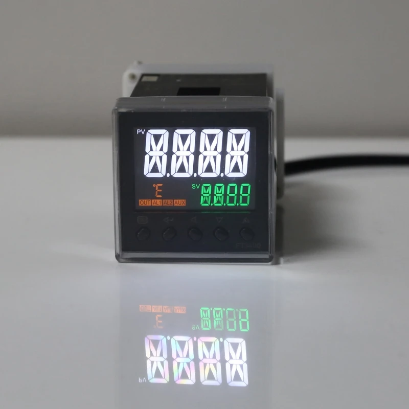 

Relay SSR Output K J Pt100 PID Thermostat Din AC 100-240V Temperature Controller Drop Shipping