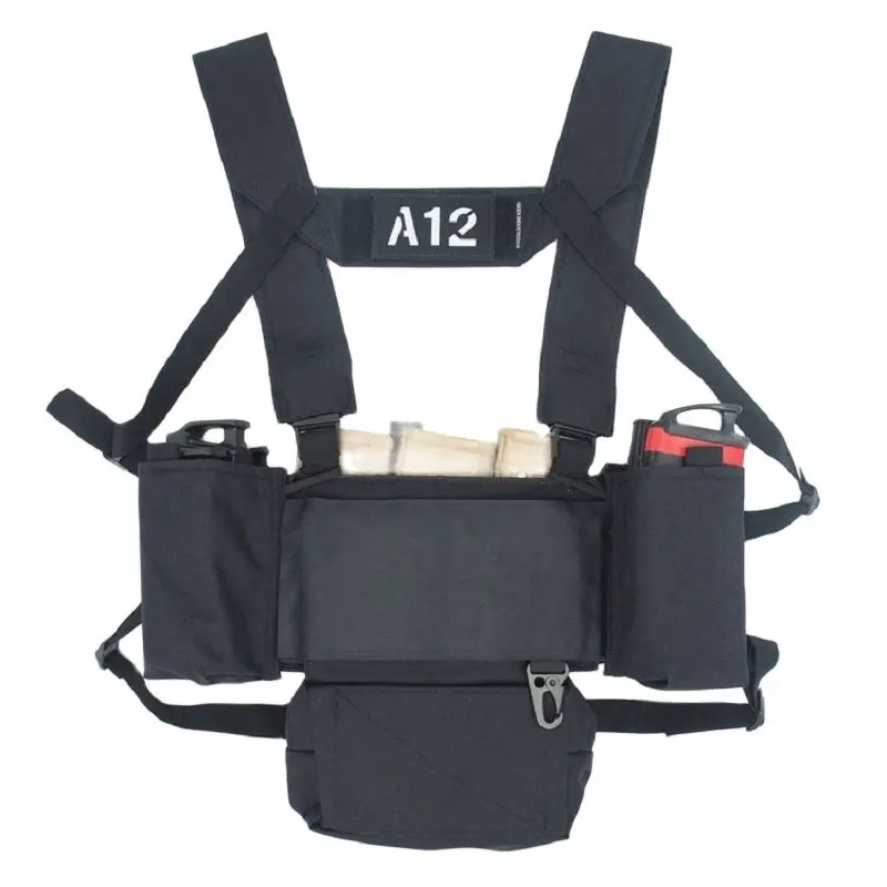

Tactical Airsoft SS Micro Fight Chassis MK3 Chest Rig 500D High Edition