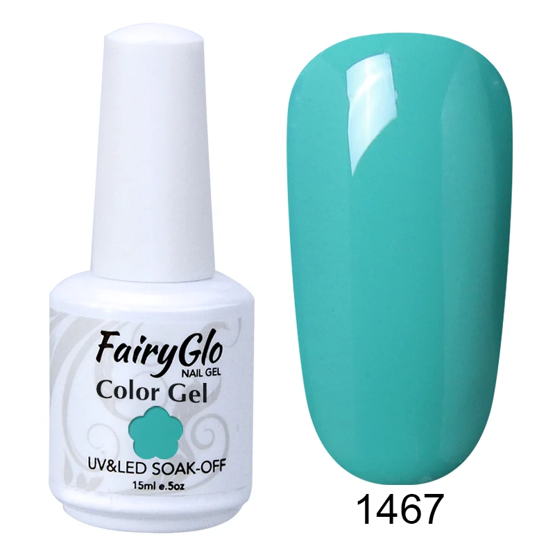 FairyGlo флуоресцентный неоновый УФ-гель для ногтей Дизайн ногтей гель лак замачиваемый Vernis полуперманентный лак для ногтей 15 мл - Цвет: 1467