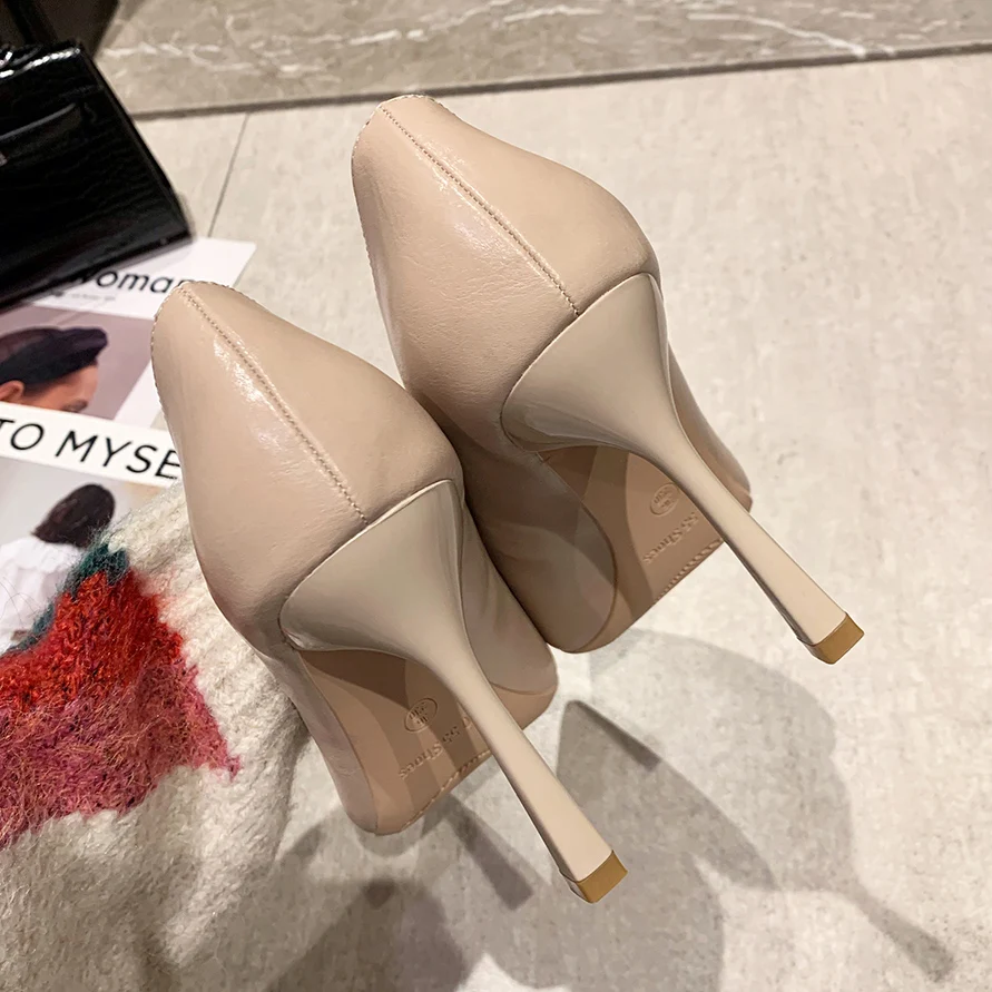 Женские туфли-лодочки на высоком каблуке 9 см | Обувь