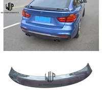 3 series f34 gt standard lift type carbon fiber tail finfixed windwing pressure wing car body kit for bmw 3 series f34 13 18