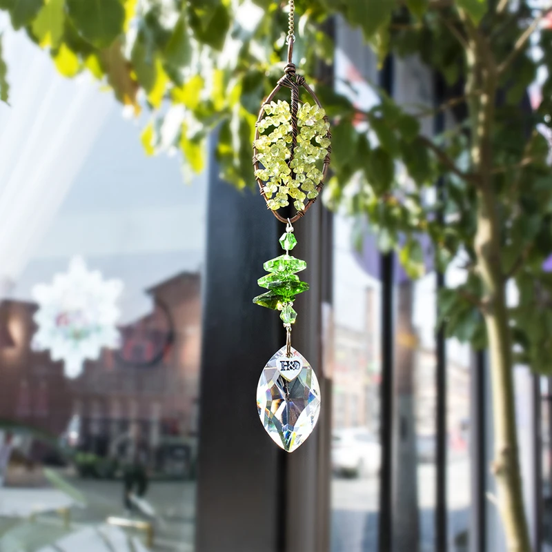 H &amp D заживляющие камни кристаллическая призма Ловец снов зеркало заднего вида