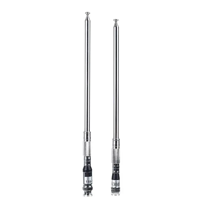 

1Pcs 1M Scalable 118-136MHz Whip Telescopic Antenna Multiple Uses Replacement H9EB