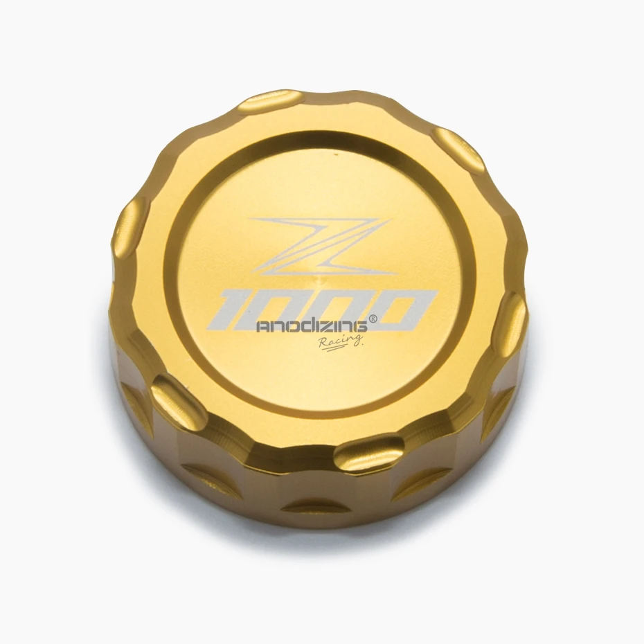 Мотоцикл CNC Алюминиевый задний тормозной жидкости Крышка Резервуара для Kawasaki Z1000